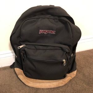 Jansport black “right pack” backpack